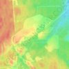 Топографическая карта Лехтуси, высота, рельеф