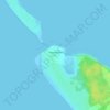 Топографическая карта Муравьёво, высота, рельеф