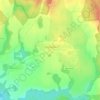 Топографическая карта Облянищево, высота, рельеф