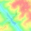 Топографическая карта Совхозный, высота, рельеф