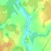 Топографическая карта Бабье, высота, рельеф