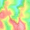 Топографическая карта Валя Сатулуй, высота, рельеф
