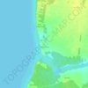 Топографическая карта Покров-Валы, высота, рельеф