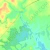 Топографическая карта Бочиха, высота, рельеф