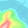 Топографическая карта Усть-Белая, высота, рельеф