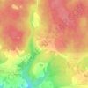 Топографическая карта Григорово, высота, рельеф
