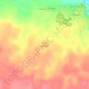 Топографическая карта Блазново, высота, рельеф