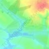 Топографическая карта Ольховка, высота, рельеф