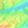 Топографическая карта Новоархангельское, высота, рельеф