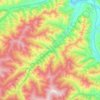 Топографическая карта Малый Яломан, высота, рельеф