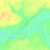 Топографическая карта Рыбалка, высота, рельеф