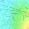 Топографическая карта Новый Рогачик, высота, рельеф