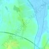 Топографическая карта Моховое, высота, рельеф