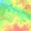 Топографическая карта Печки, высота, рельеф