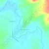 Топографическая карта Новомихайловка, высота, рельеф