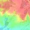 Топографическая карта Назарово, высота, рельеф