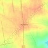 Топографическая карта Терноватое, высота, рельеф