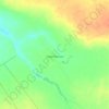 Топографическая карта Новая Ивановка, высота, рельеф