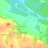 Топографическая карта Коточижовки, высота, рельеф