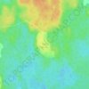 Топографическая карта Олешно, высота, рельеф