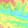 Топографическая карта Bhima, высота, рельеф