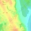 Топографическая карта Лыщёво, высота, рельеф
