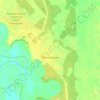 Топографическая карта Лонгъюган, высота, рельеф