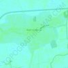 Топографическая карта Анастасиевская, высота, рельеф