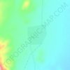 Топографическая карта Айыртас, высота, рельеф