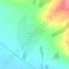 Топографическая карта Шушнур, высота, рельеф