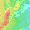 Топографическая карта Михалево, высота, рельеф