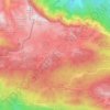Топографическая карта Aralar, высота, рельеф