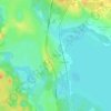 Топографическая карта Отрадное, высота, рельеф