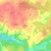 Топографическая карта Геронтьево, высота, рельеф