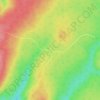 Топографическая карта Казанка-20, высота, рельеф