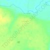 Топографическая карта Усть-Уйское, высота, рельеф