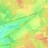 Топографическая карта Подлипки, высота, рельеф