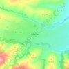 Топографическая карта Губская, высота, рельеф