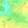 Топографическая карта Новобурино, высота, рельеф