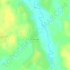 Топографическая карта Глазуново, высота, рельеф
