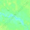 Топографическая карта Жигули, высота, рельеф