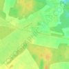 Топографическая карта Сяськелево, высота, рельеф