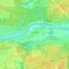 Топографическая карта Мельниково, высота, рельеф