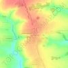 Топографическая карта Юськасы, высота, рельеф