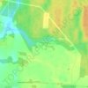 Топографическая карта Бруснижново, высота, рельеф