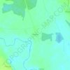 Топографическая карта Чурьяково, высота, рельеф