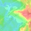 Топографическая карта Чукаиб, высота, рельеф