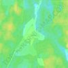 Топографическая карта Волдынь, высота, рельеф