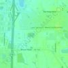 Топографическая карта Lake Sarasota, высота, рельеф