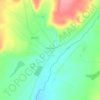 Топографическая карта Тюменяк, высота, рельеф